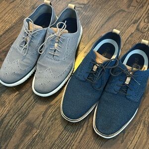 Two pairs Cole haan zero grand